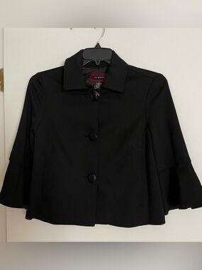 George Black Blazer with Large Buttons